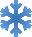 HVAC maintenance heating cooling season icon.